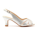 Nancy Silver Wide Fit Shoe