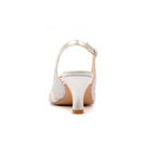 Nancy Silver Wide Fit Shoe