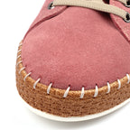 Maddison II Pink Suede Plimsoll