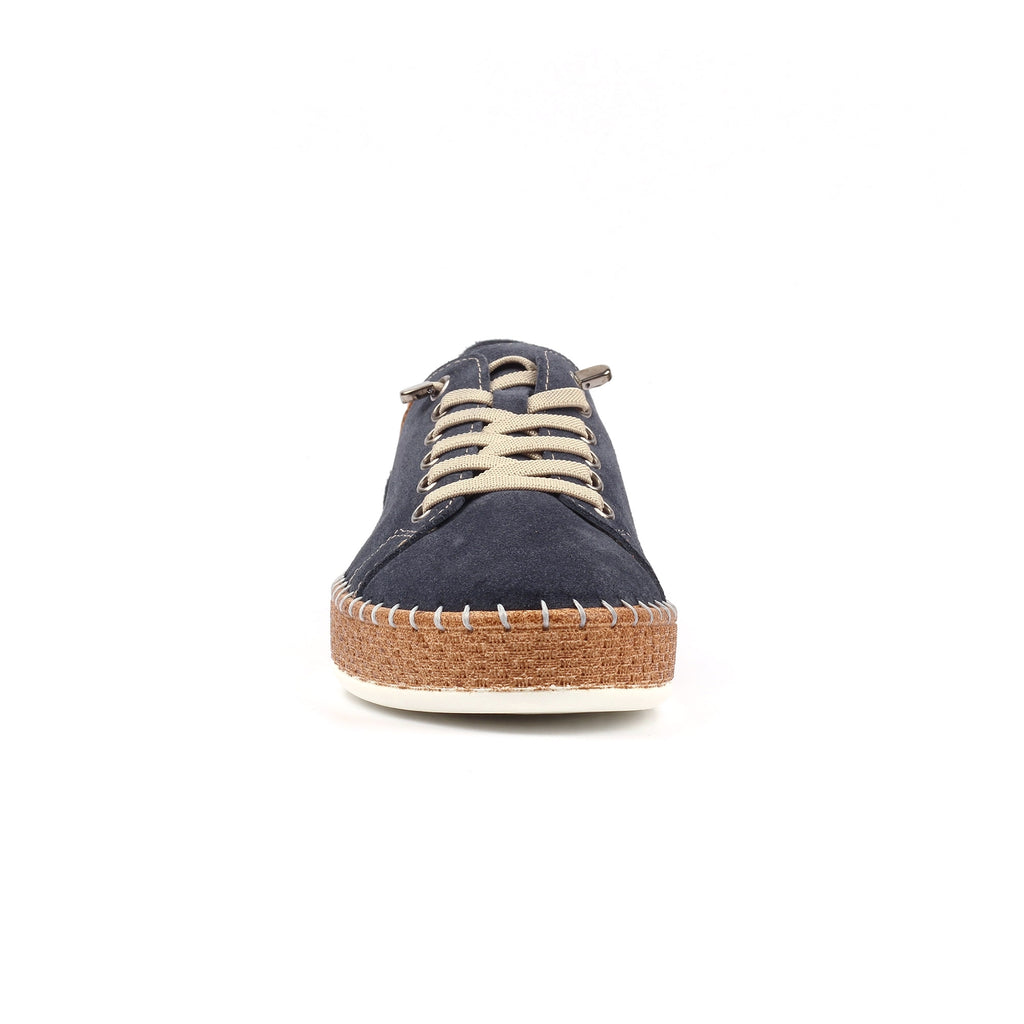 Maddison II Navy Suede Plimsoll