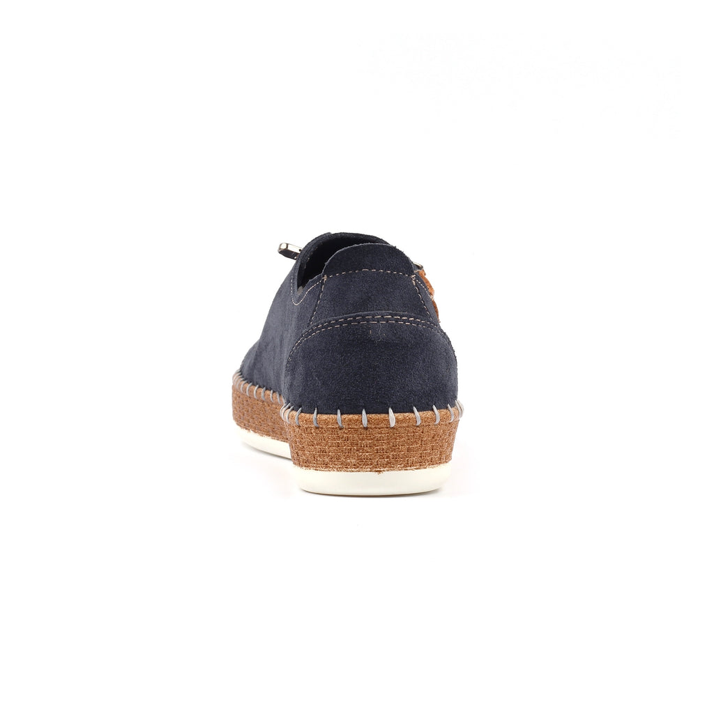 Maddison II Navy Suede Plimsoll