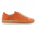 Maddison II Orange Suede Plimsoll