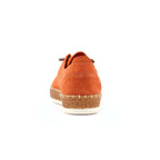 Maddison II Orange Suede Plimsoll