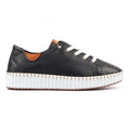 Faith Navy Leather Shoe