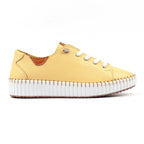 Faith Lemon Leather Shoe