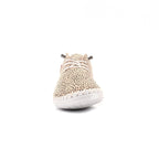 St Ives Animal Spot Leather Plimsoll