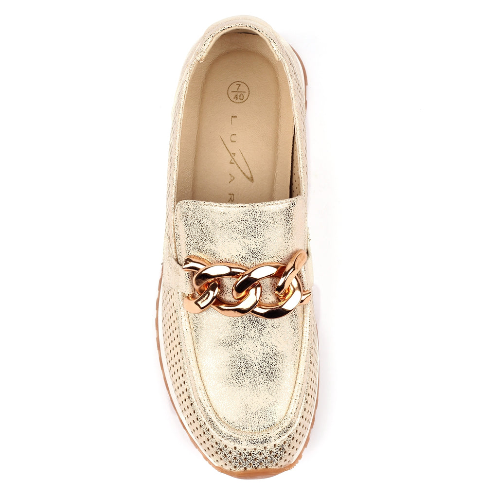 Lulu Gold Shoe