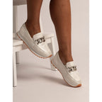 Lulu Silver Shoe