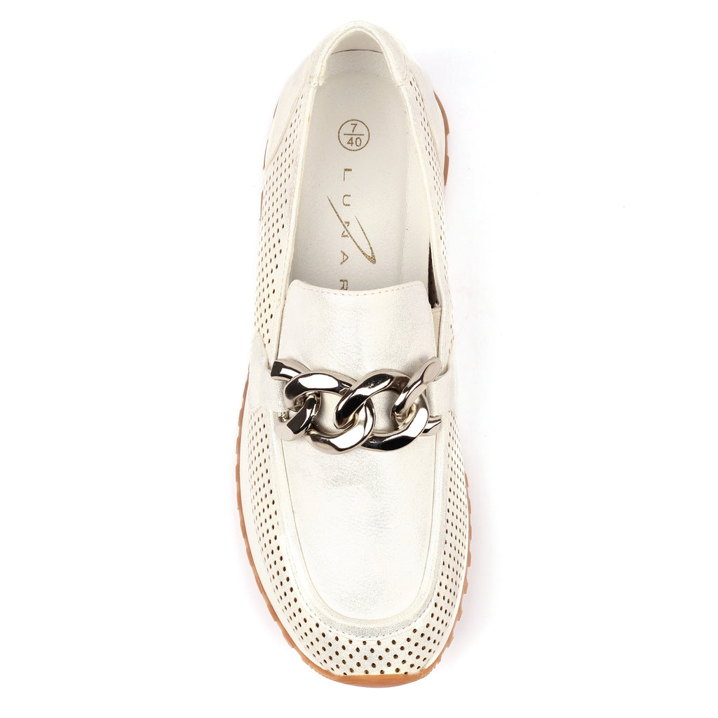 Lulu Silver Shoe