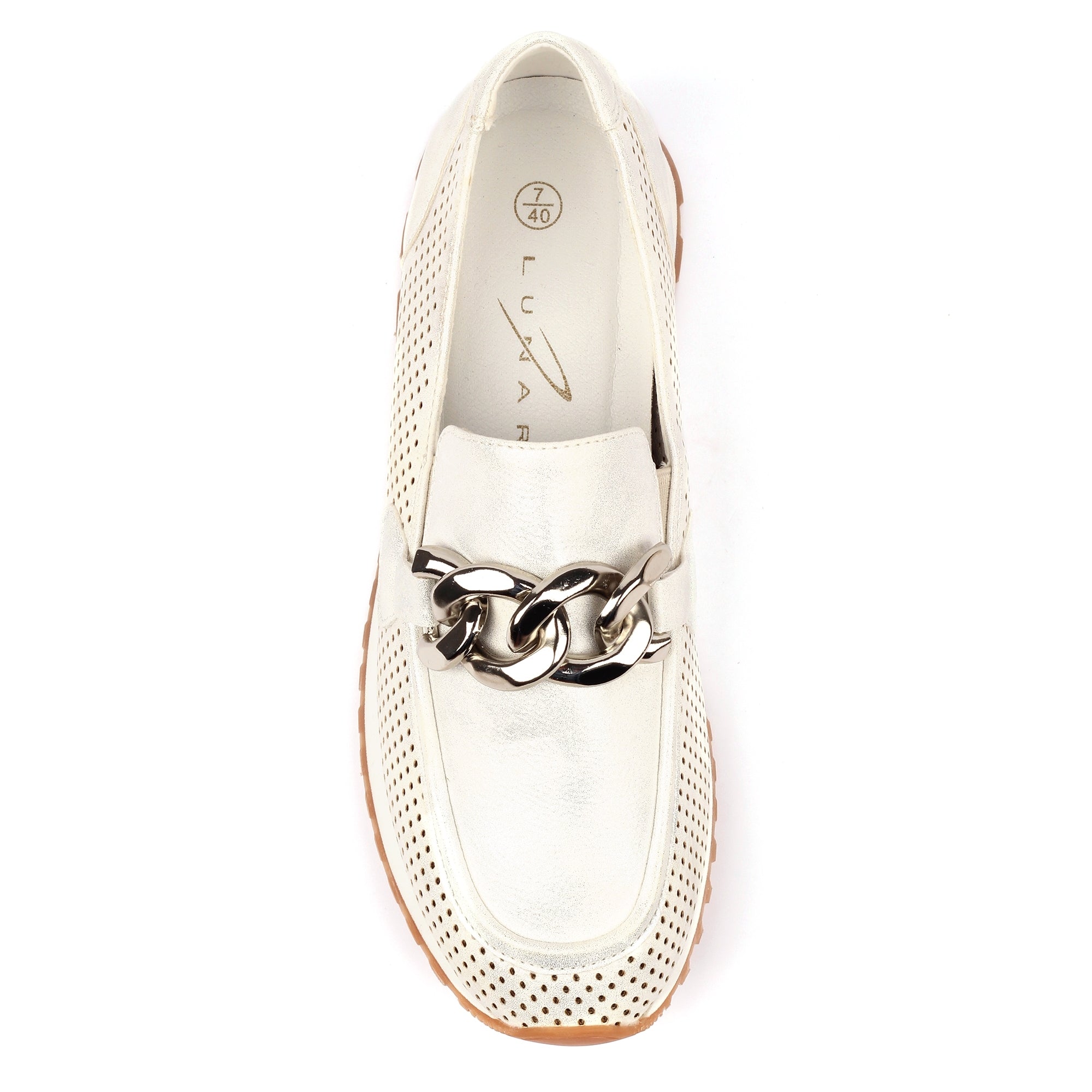 Lulu Silver Shoe