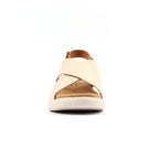 Merletta Beige Leather Shoe