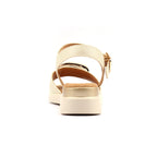 Jessika Beige Wedge Sandal