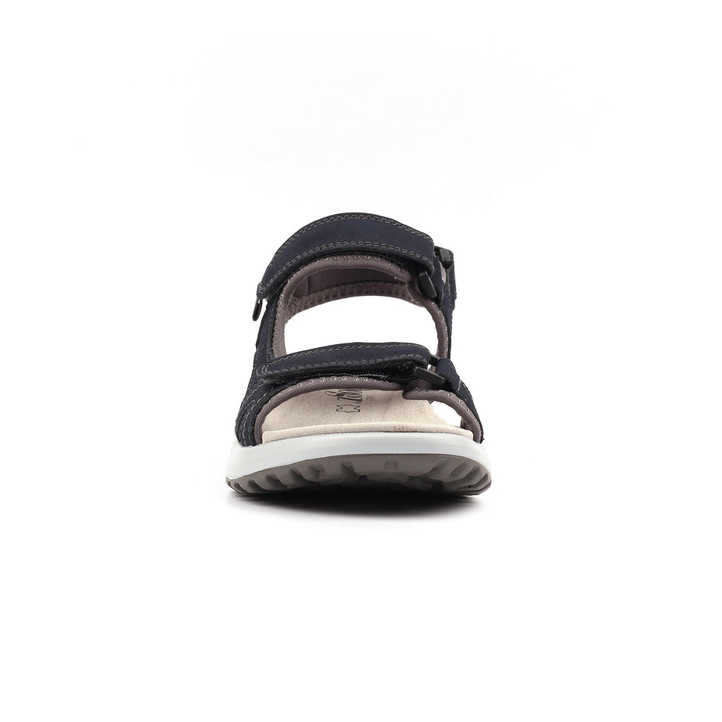 Lazy Dogz Riviera Navy Leather Sandal