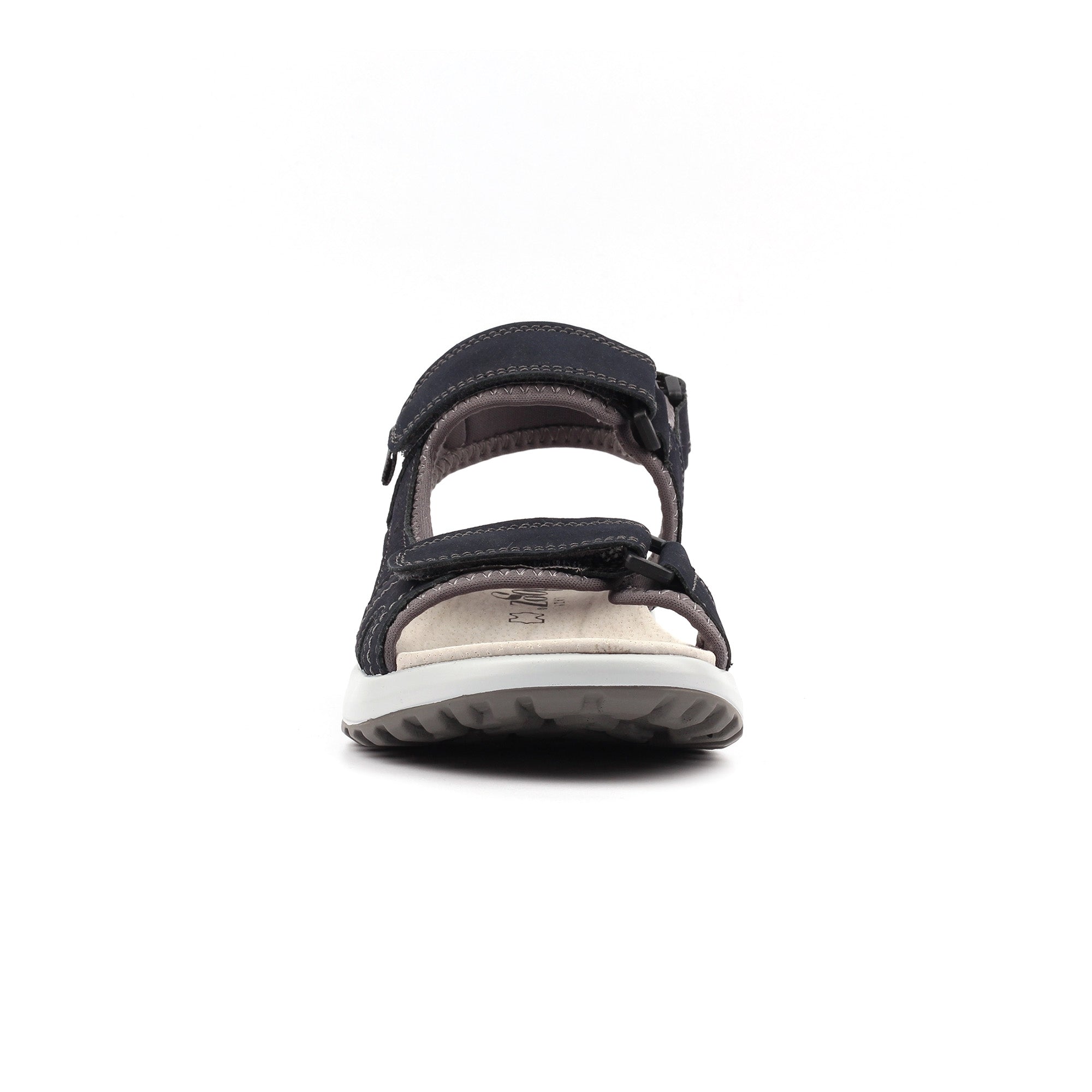 Lazy Dogz Riviera Navy Leather Sandal