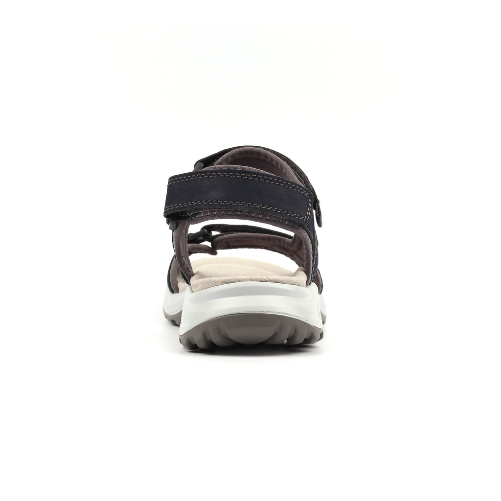 Lazy Dogz Riviera Navy Leather Sandal
