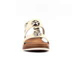 Georgia White Wedge Sandal