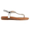 Estelle Silver Sandal
