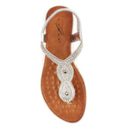 Estelle Silver Sandal