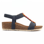 Candice Navy Sandal