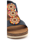Candice Navy Sandal