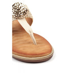 Fiona White Sandal