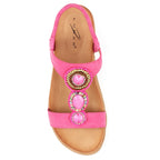 Kay Fuchsia Sandal