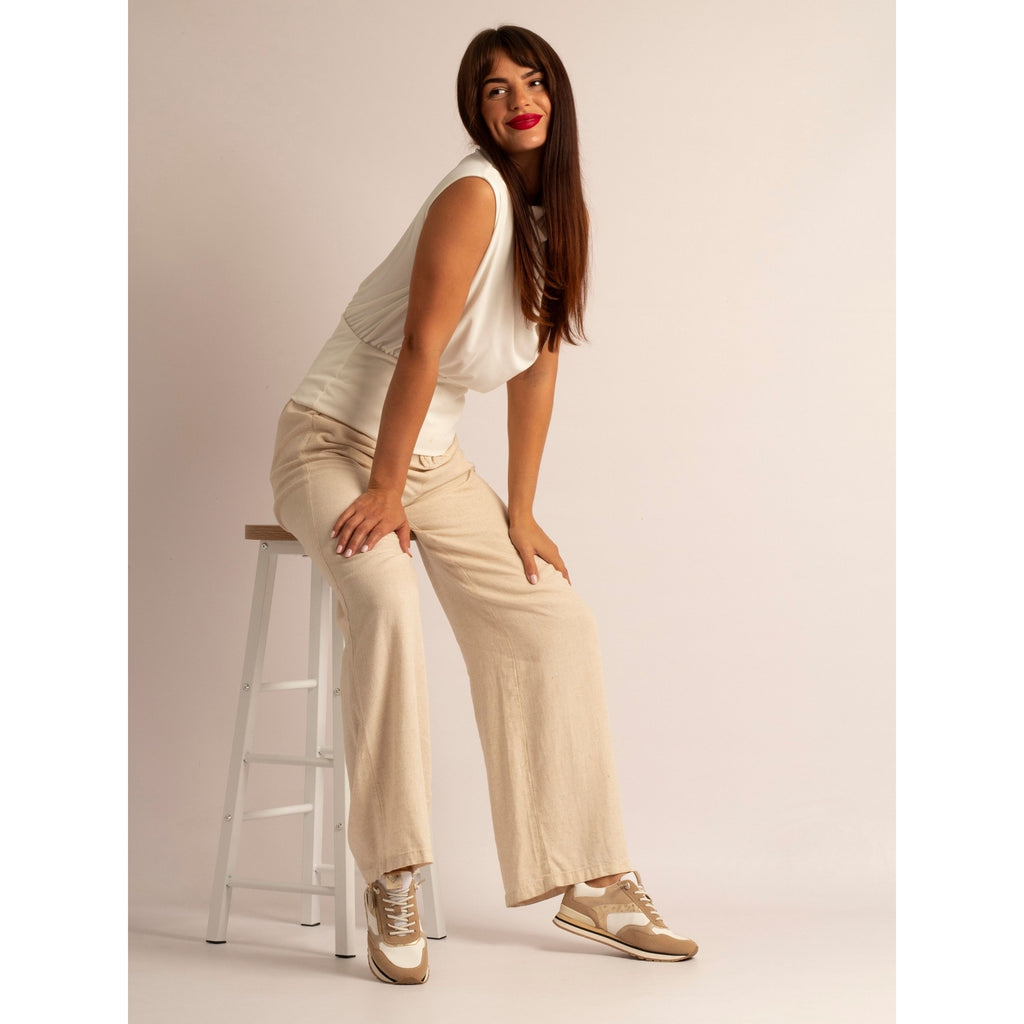 Lindy Beige Trainer