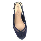 Priscilla Navy Shoe