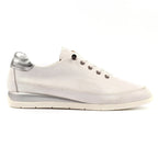 Penelopy White Leather Trainer