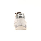 Penelopy White Leather Trainer