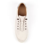 Penelopy White Leather Trainer