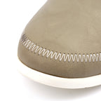 Penelopy Khaki Leather Trainer