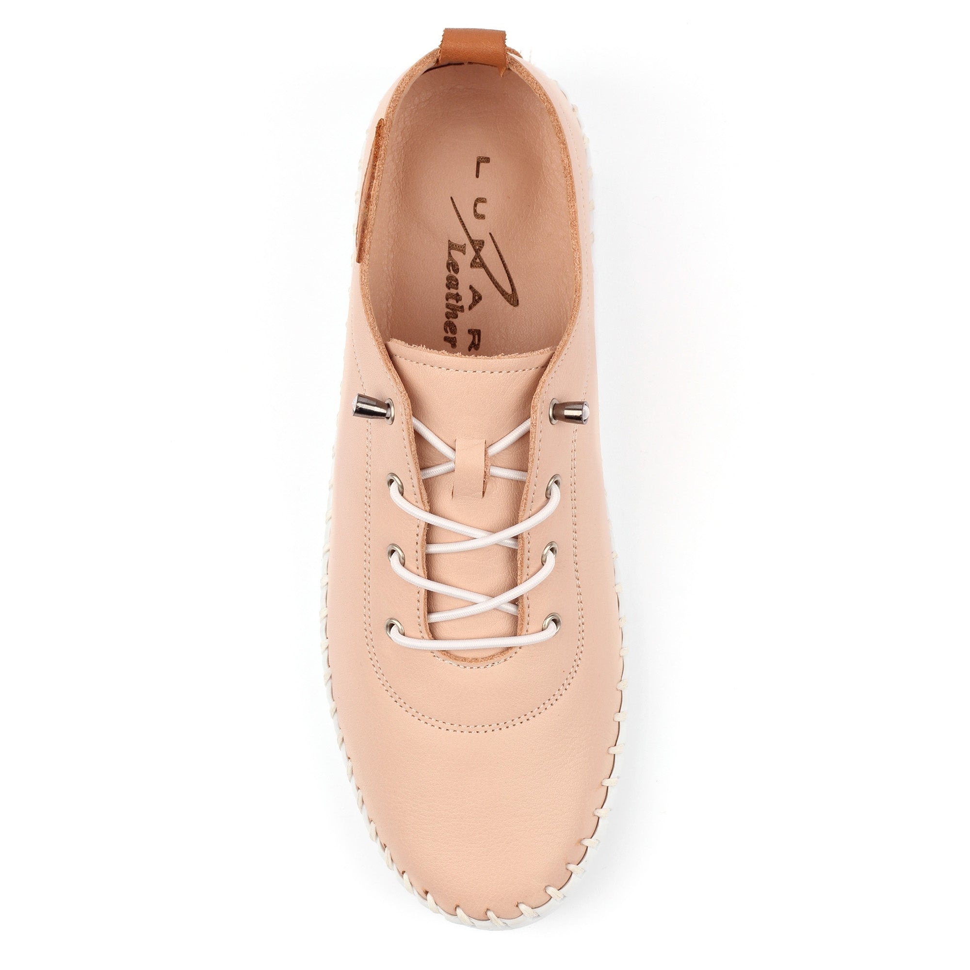 Flamborough Nude Leather Shoe