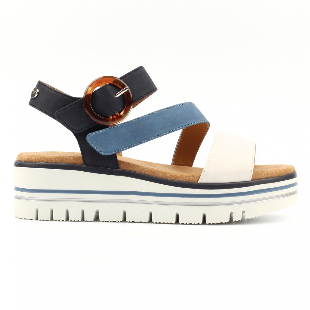Issy Navy Sandal