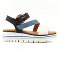 Issy Navy Sandal