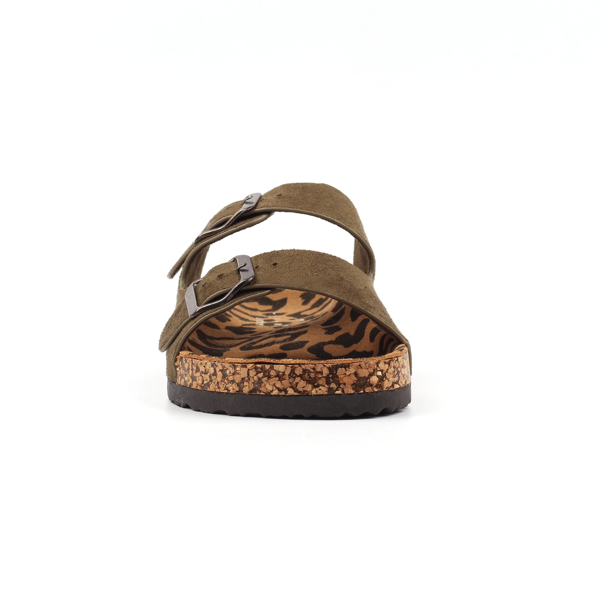 Pecan Sage Green Sandal