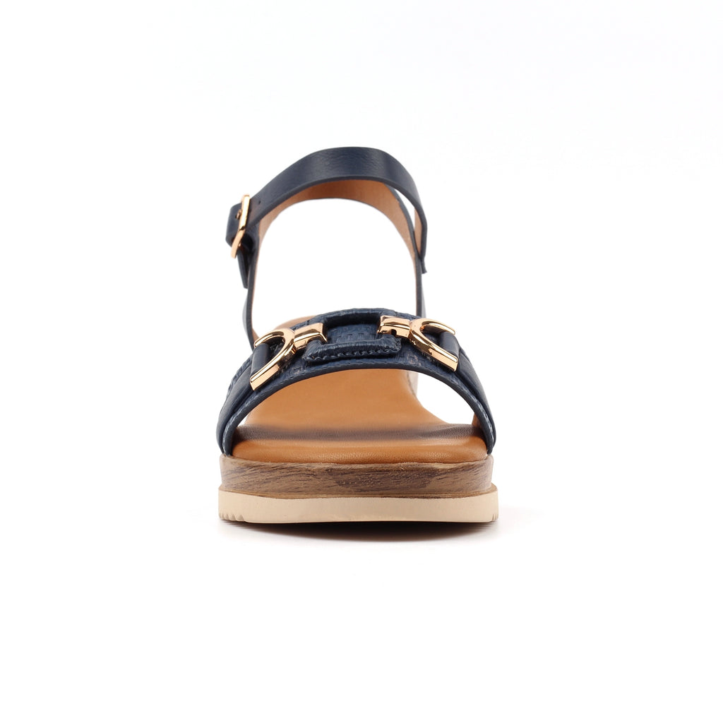 Kassie Navy Sandal