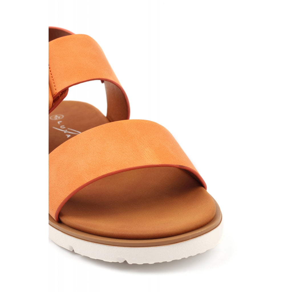 Cher Orange Sandal