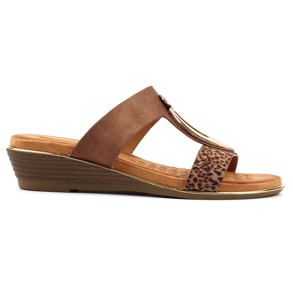 Paradise Brown Sandal