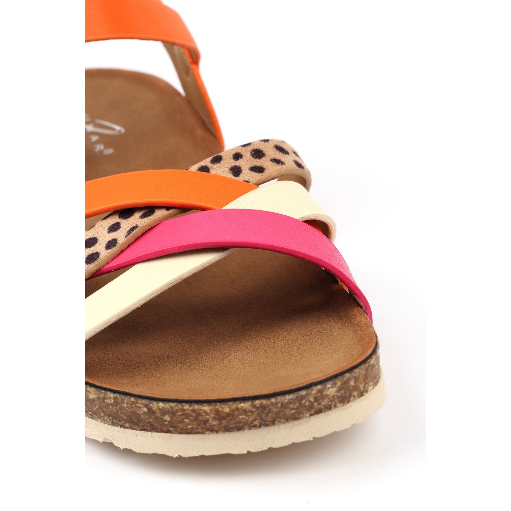 Selina Orange Sandal