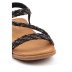 Olivia Black Sandal