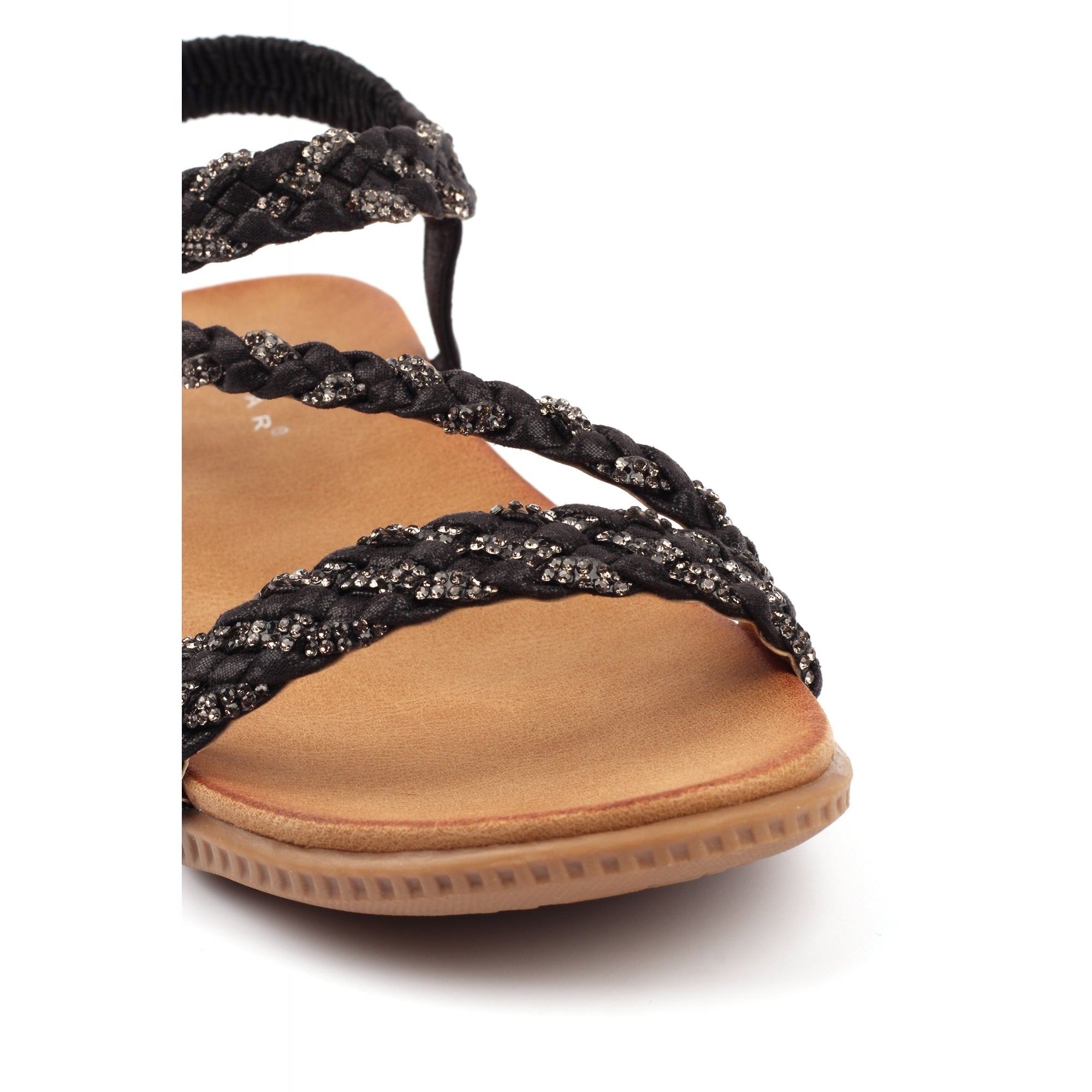 Olivia Black Sandal