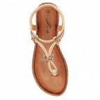 Zentara Nude Sandal