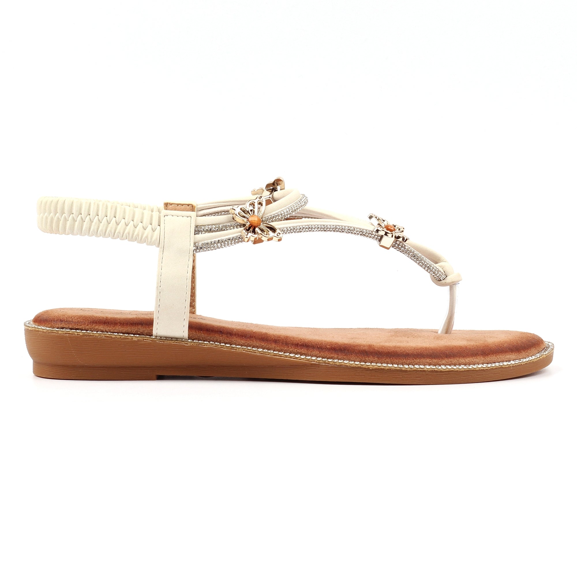 Zentara White Sandal