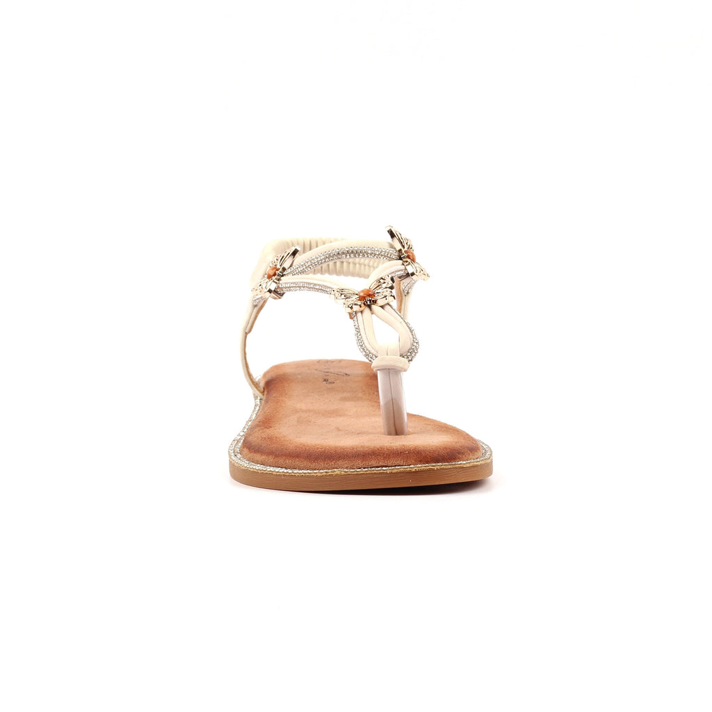 Zentara White Sandal