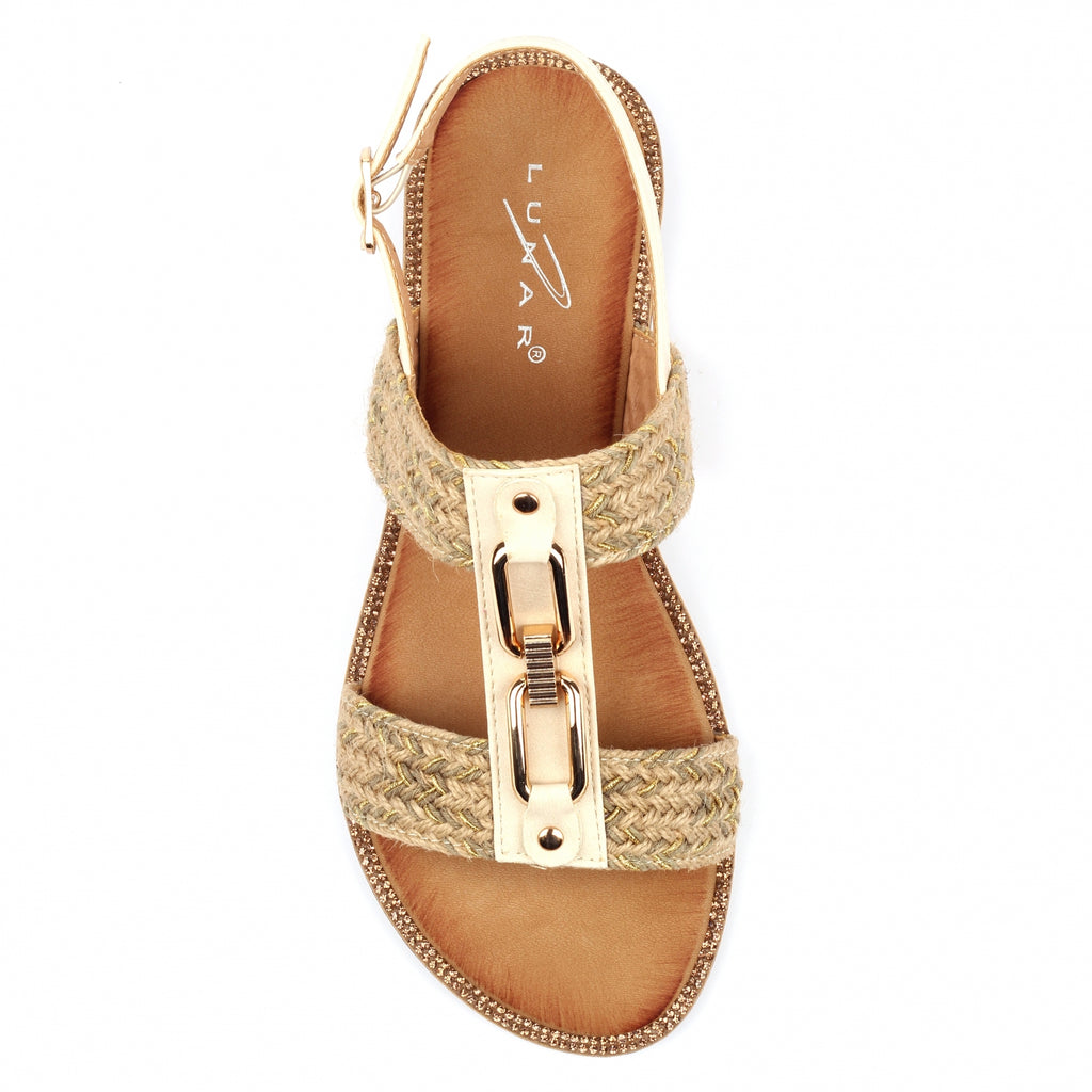 Lumi Cream  Sandal