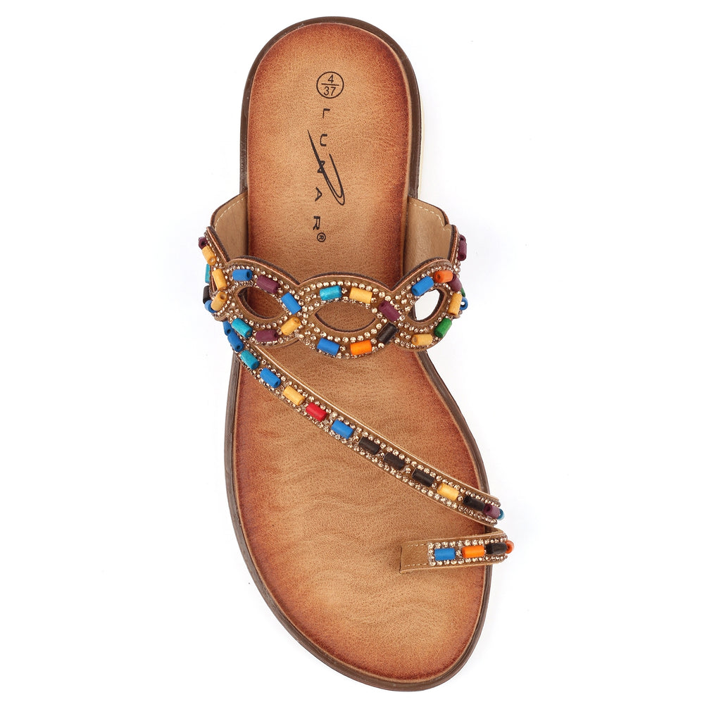 Zuzu Camel Sandal