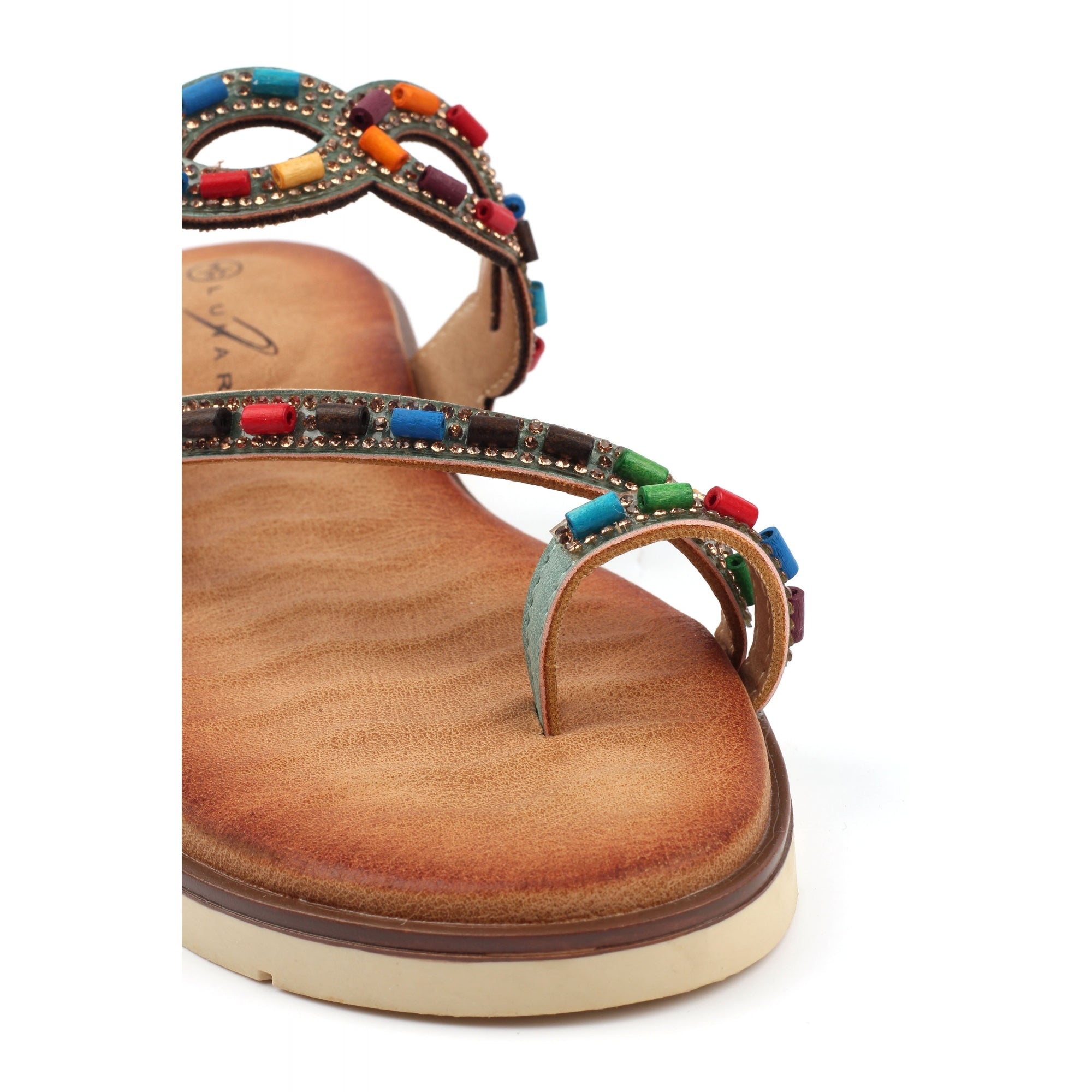 Zuzu Turquoise Sandal