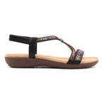 Novi Black Sandal