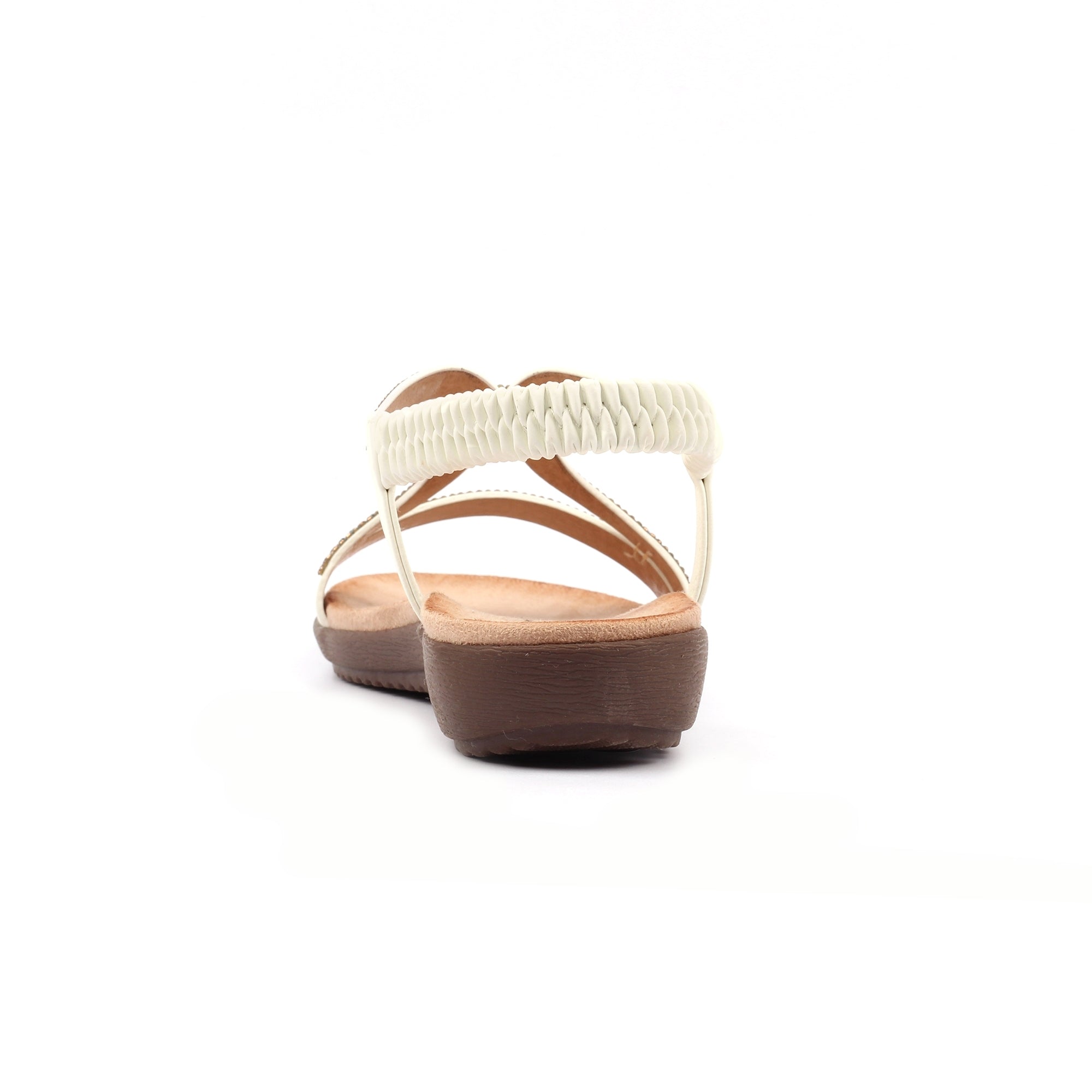Novi White Sandal